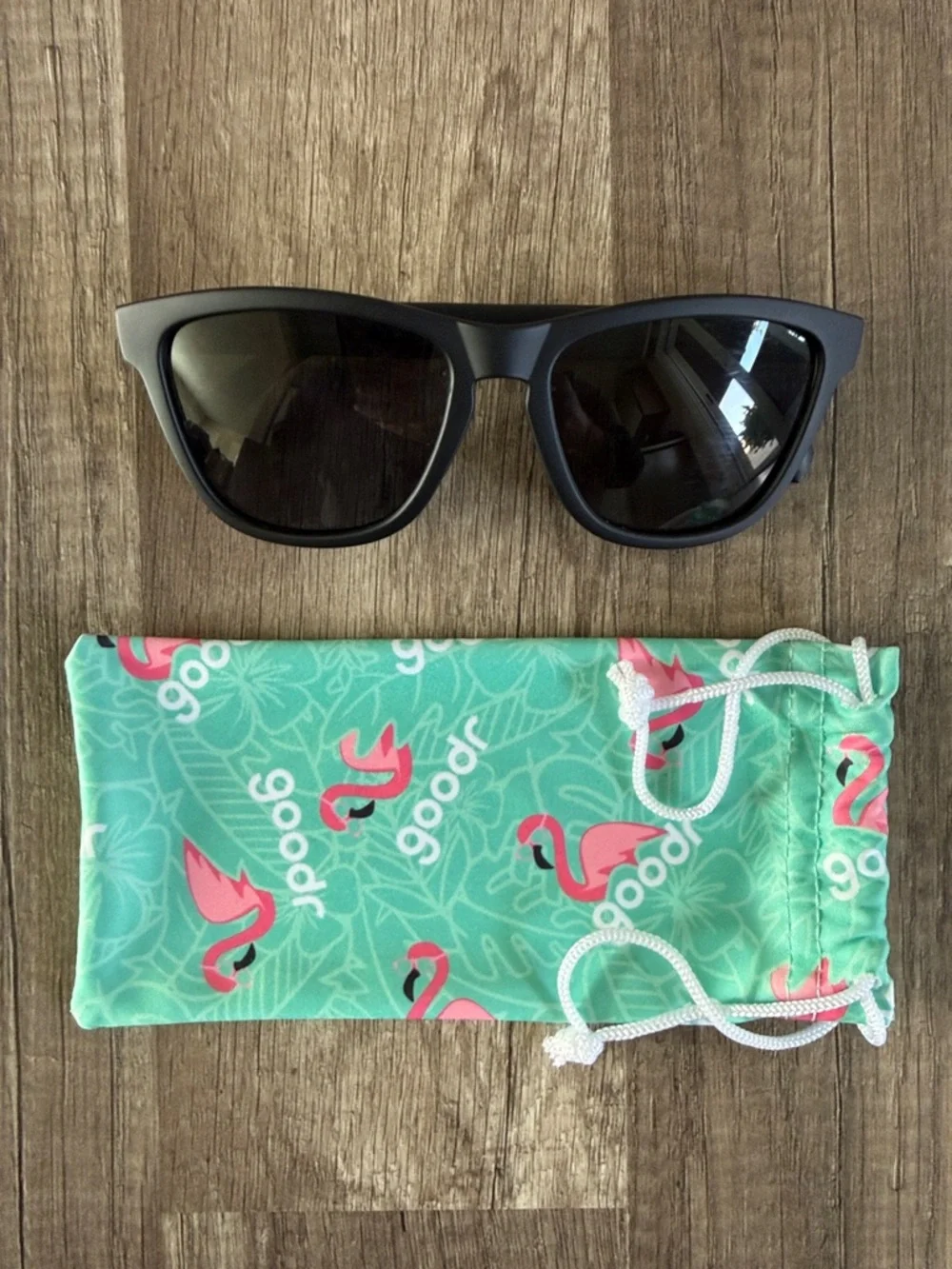 Goodr Sunglasses Black OG Polarized Sunglasses A Ginger’s Soul - Picture 1 of 8